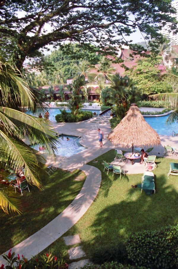 Pool & Gardens of Shangrila Rasa Sayang Hotel, Penang